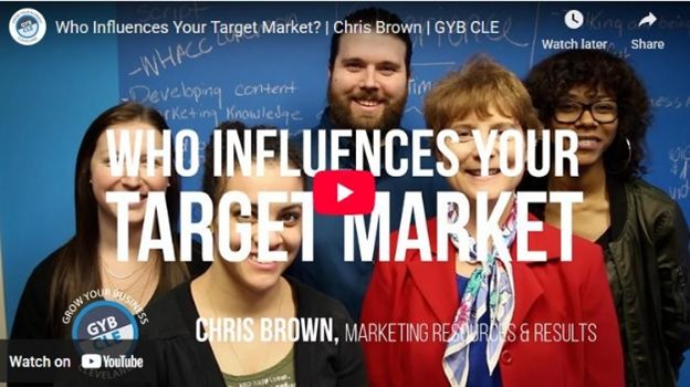 Who influences your target market